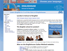 Tablet Screenshot of englishousewimbledon.com